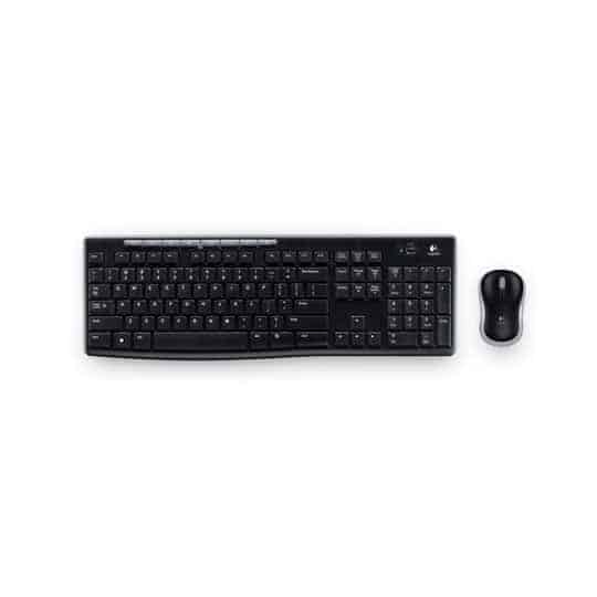 Logitech Combo MK270 Combo Wireless Desktop Keyboard and Mouse USB